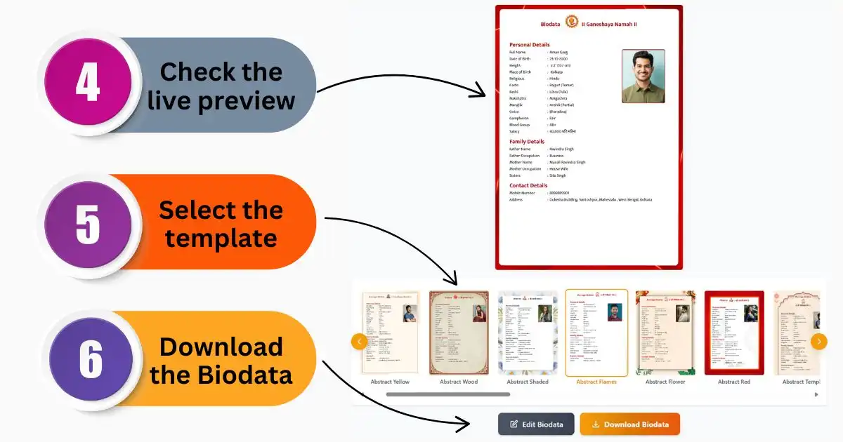 Preview and download